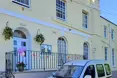 An outside view of the home