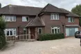 An outside view of the home