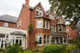 An outside view of the home