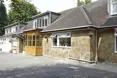 An outside view of the home