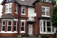 An outside view of the home