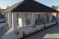 An outside view of the home