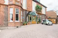 An outside view of the home