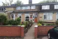 An outside view of the home